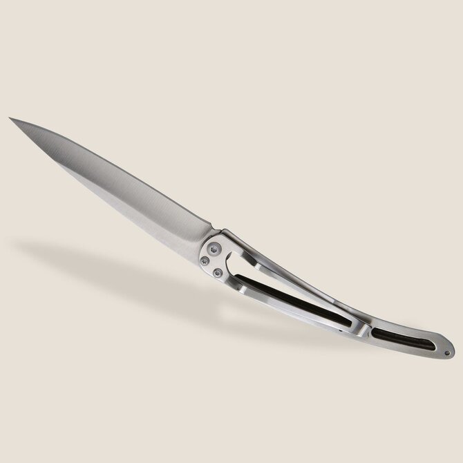 DEEJO KNIFE-EBONY WD/CAFE RACER