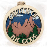 MILE HIGH GIFTS ORN-VISTA GOG WD LAYERS