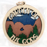MILE HIGH GIFTS ORN-KISSING CAMELS GOG WD LAYERS