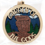 MILE HIGH GIFTS ORN-BALANCING ROCK GOG WD LAYERS