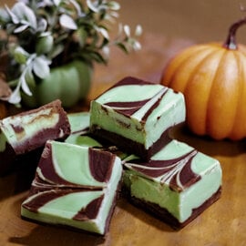 Calico Mfg Homemade Mint Swirl Fudge