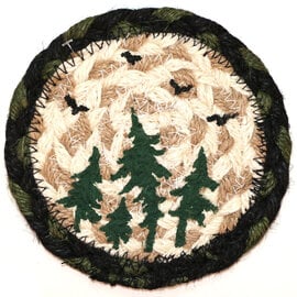 Capitol Importing Co CSTR-TREE SCENE W/ BIRDS 5"