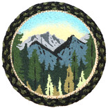 Capitol Importing Co SWATCH-FOREST MNT 10" RND