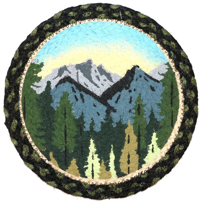 Capitol Importing Co SWATCH-FOREST MNT 10" RND