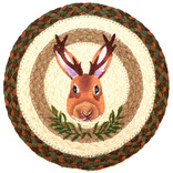 Capitol Importing Co SWATCH-JACKALOPE PORTRAIT 10" RND