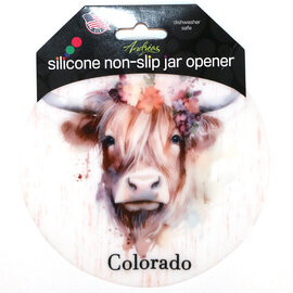 ANDREAS JAR OPNR-HIGHLAND COW CO SILICONE