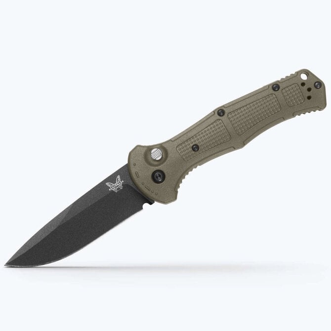 BENCHMADE KNIFE-CLAYMORE AUTO DROP PNT SAGE