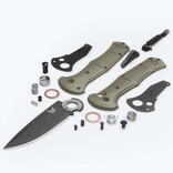 BENCHMADE KNIFE-CLAYMORE AUTO DROP PNT SAGE