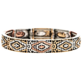 Rain Jewelry Collection BR-AZTEC WESTERN MTL