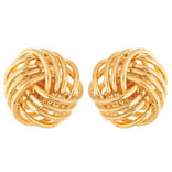Rain Jewelry Collection E-LOVE KNOT GLD