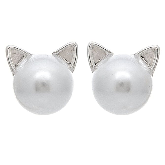 Rain Jewelry Collection E-CATS EARS PRLS POST