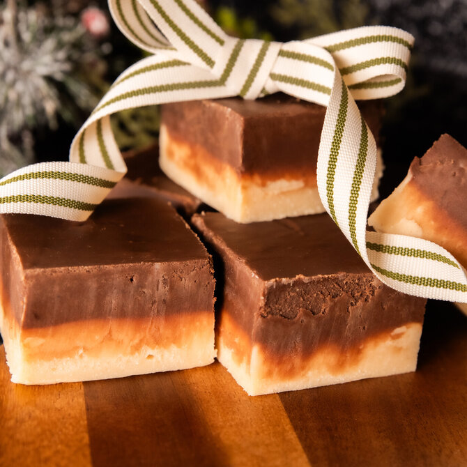 Calico Mfg Homemade Peanut Butter Chocolate Fudge
