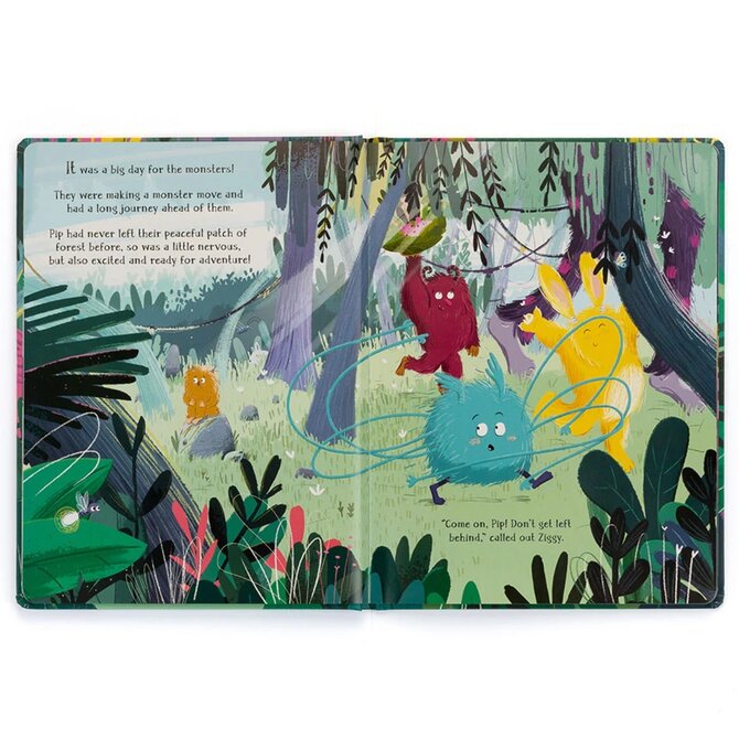 Jelly Cat Inc BOOK-A MONSTER CALLED PIP