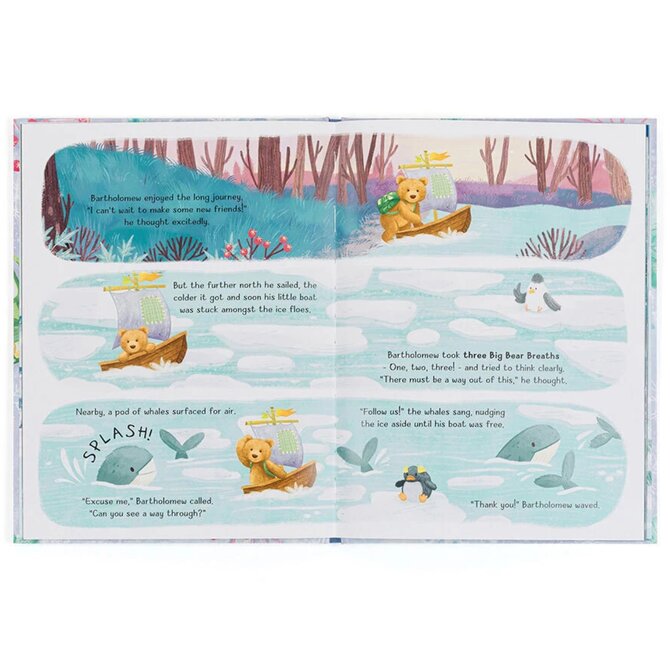 Jelly Cat Inc BOOK-BARTHLOLOMEW BEAR & THE SNOW GIANT