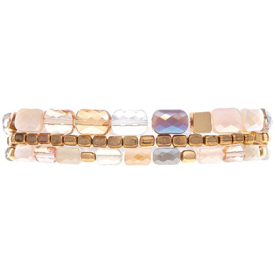 Rain Jewelry Collection BR-BEADS/MTL FIRE POLISH S/3