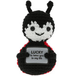 PAVILION GIFT LADYBUG-MINI CROCHETED