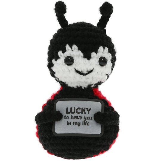 PAVILION GIFT LADYBUG-MINI CROCHETED