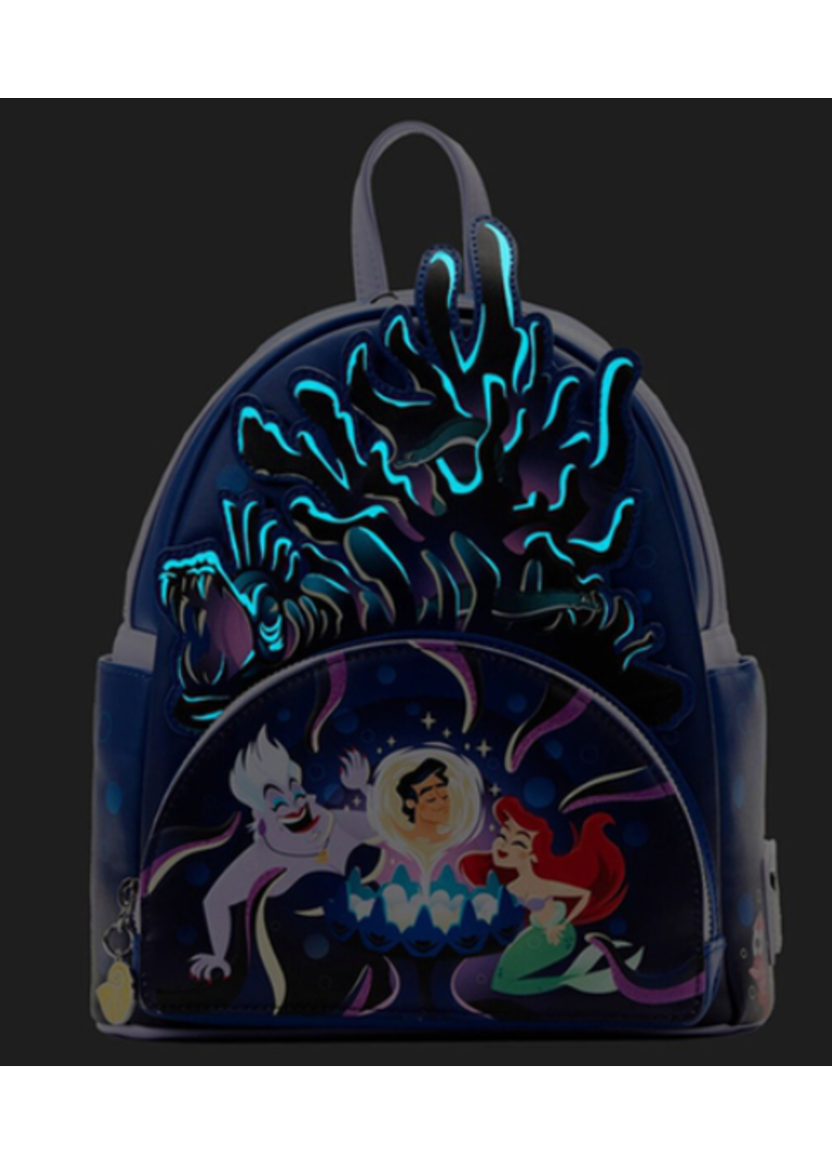 LOUNGEFLY DISNEY LITTLE MERMAID URSULA LAIR BACKPACK