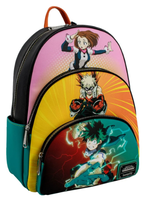 Loungefly LOUNGEFLY MY HERO ACADEMIA TRIPLE POCKET BACKPACK