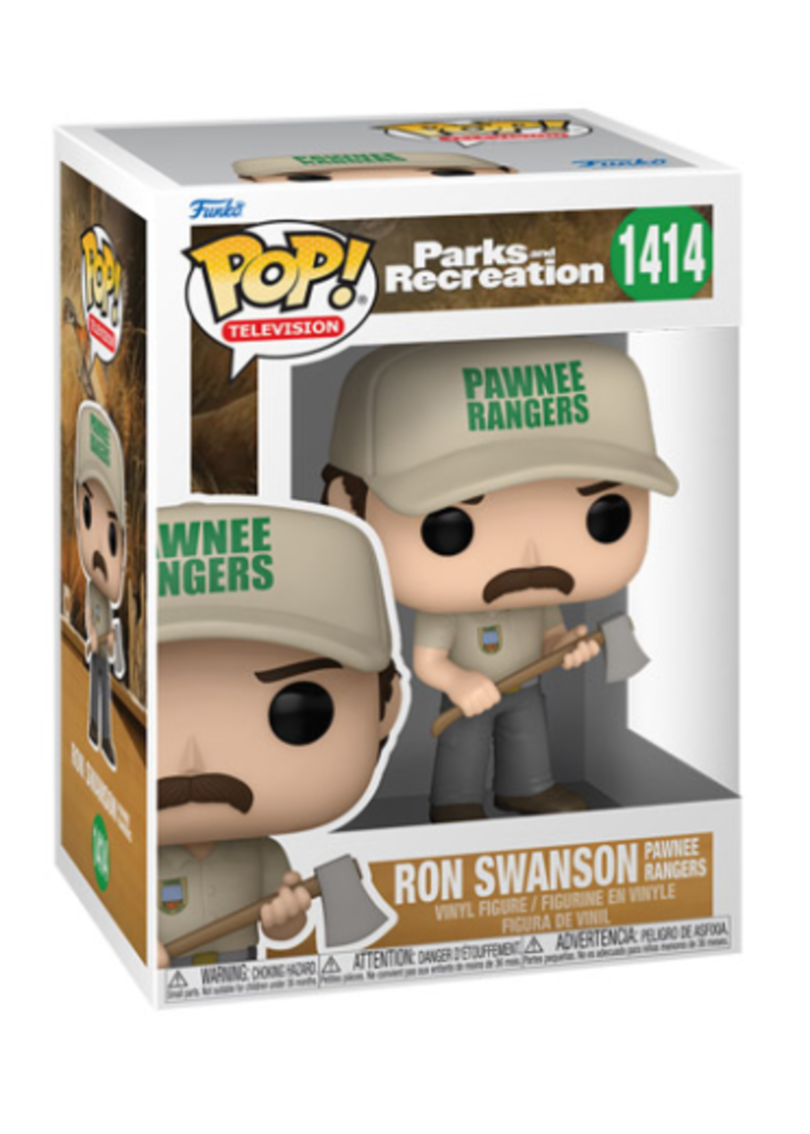 Funko POP POP PARKS AND RECREATION 1414 - RON SWANSON