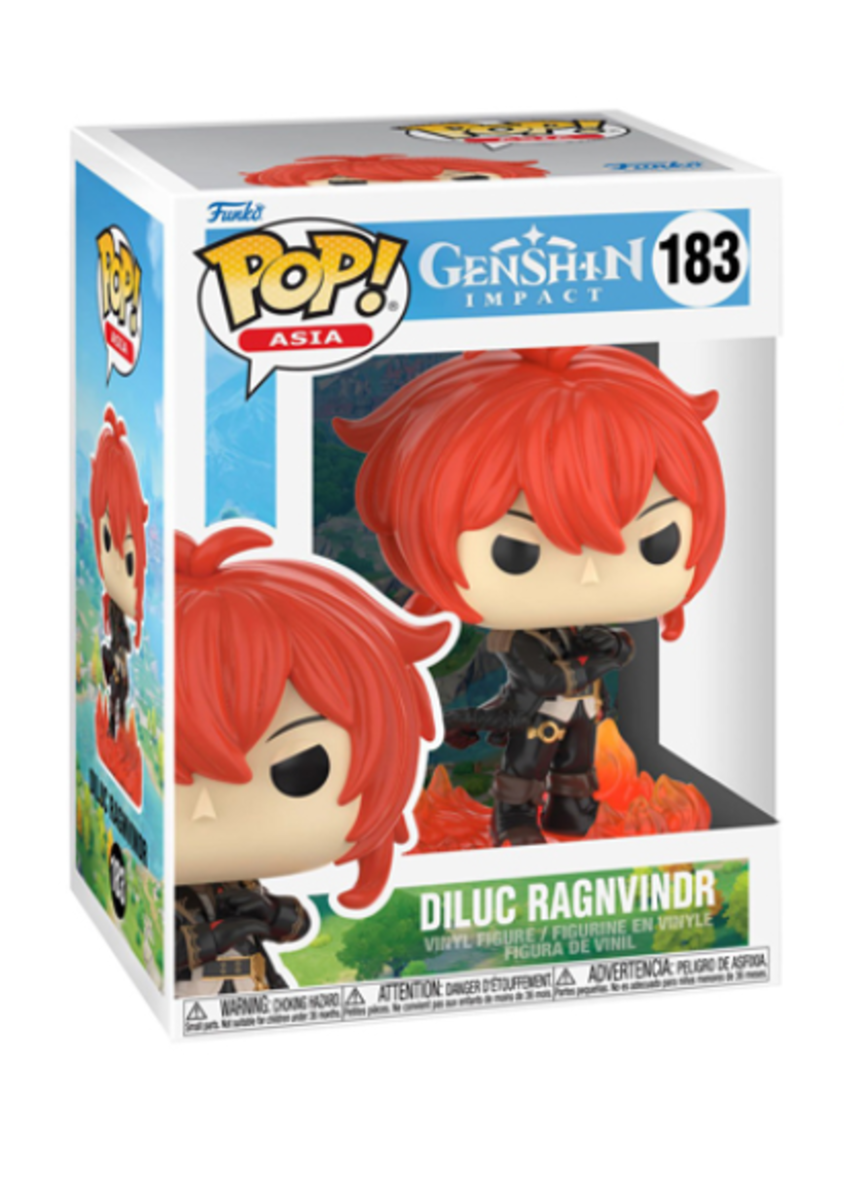 Funko POP POP GENSHIN IMPACT 183 - DILUC RAGNVINDR