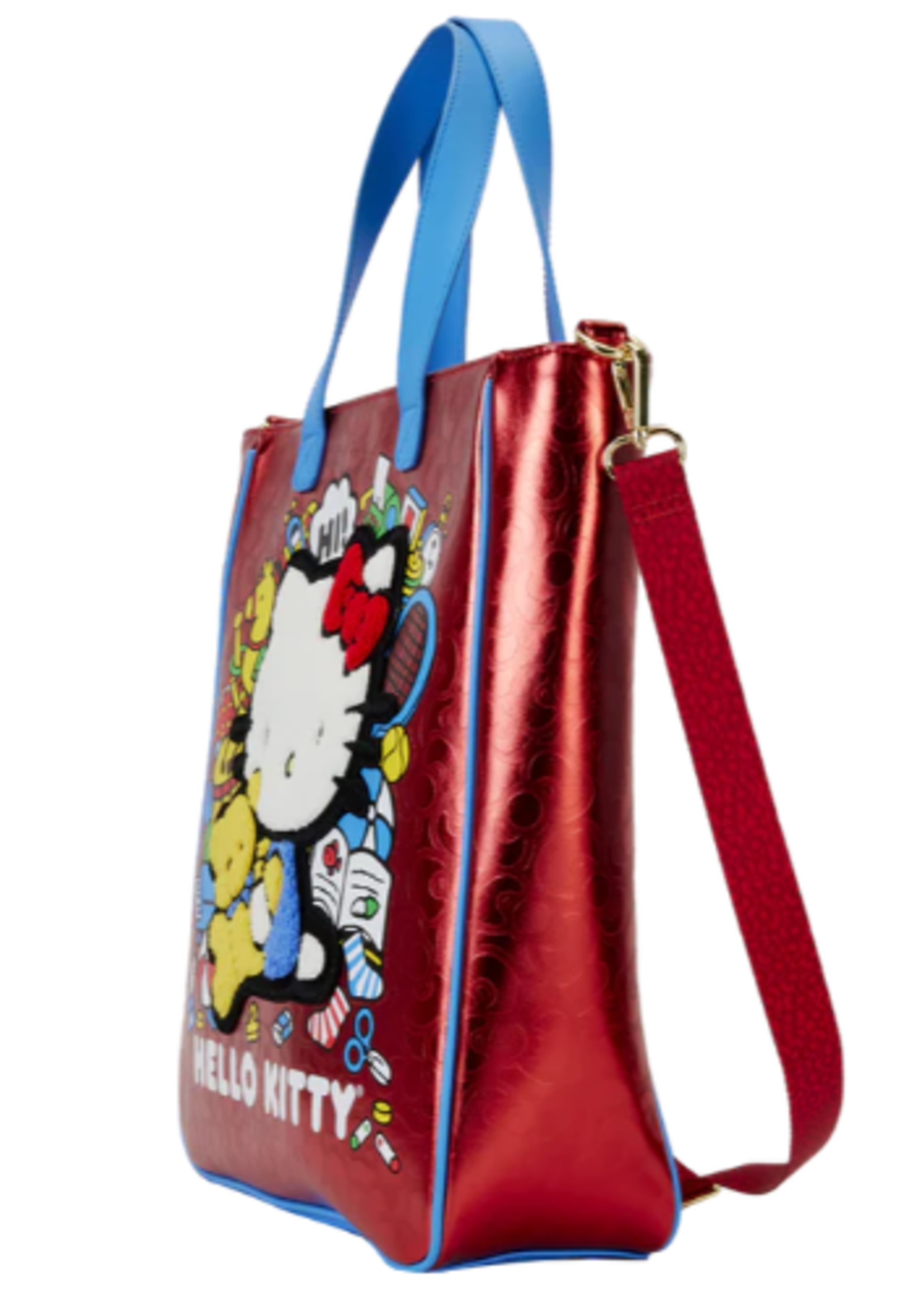 Loungefly LOUNGEFLY SANRIO HELLO KITTY 50TH ANN TOTE BAG