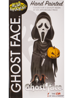 FIGURINE HORREUR HEAD KNOCKER GHOST FACE WITH PUMPKIN