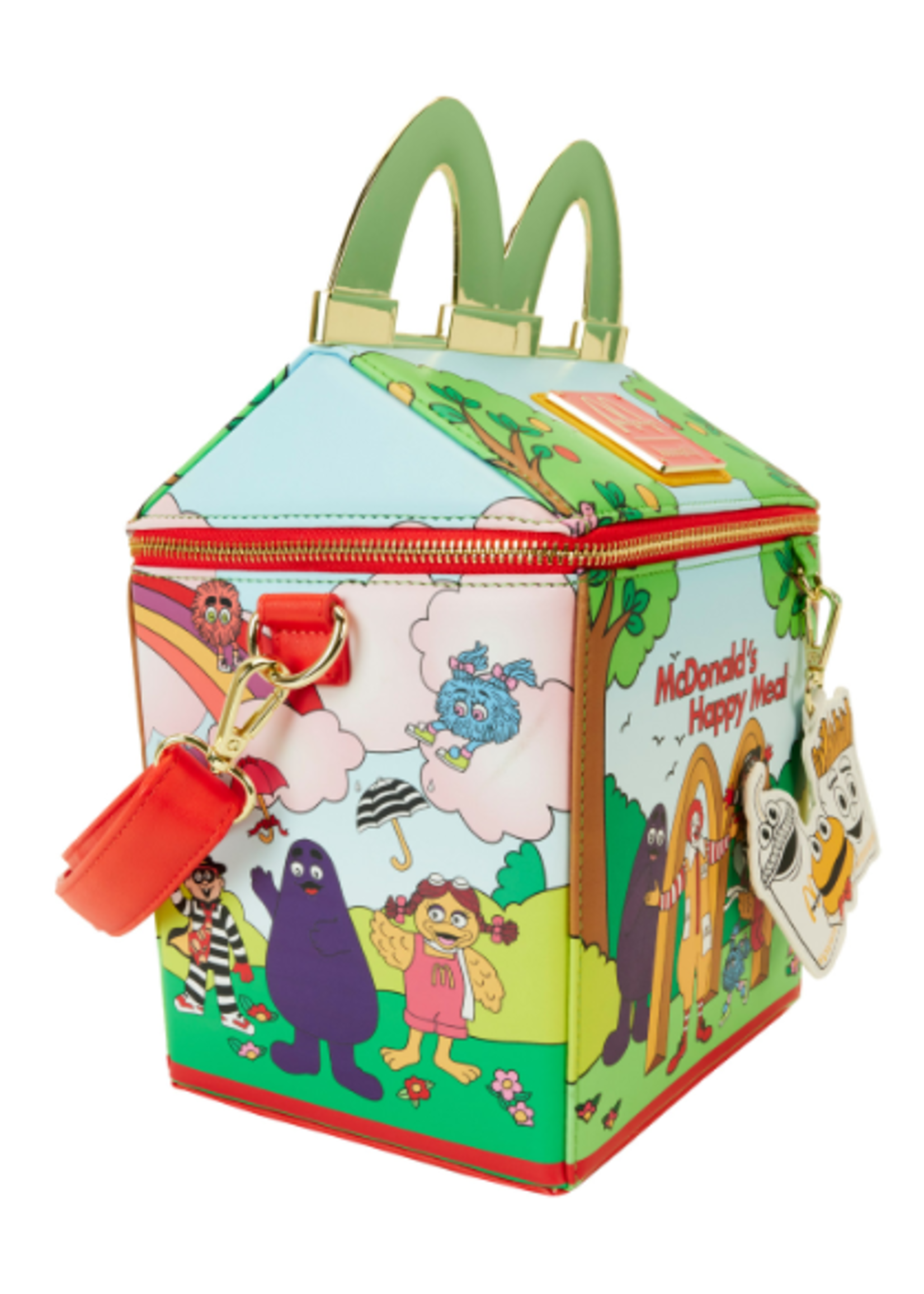 LOUNGEFLY MCDONALDS VINTAGE HAPPY MEAL CROSSBODY