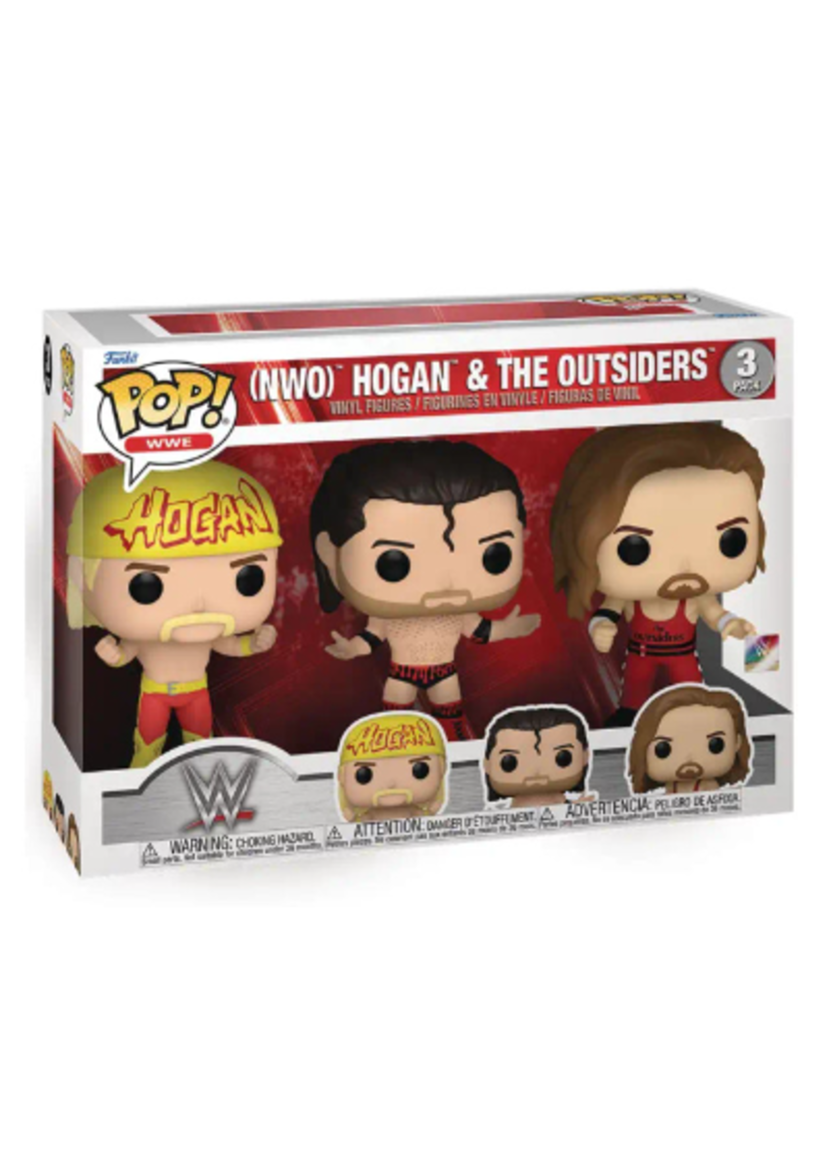 Funko POP POP WWE HOGAN & OUTSIDERS 3PK