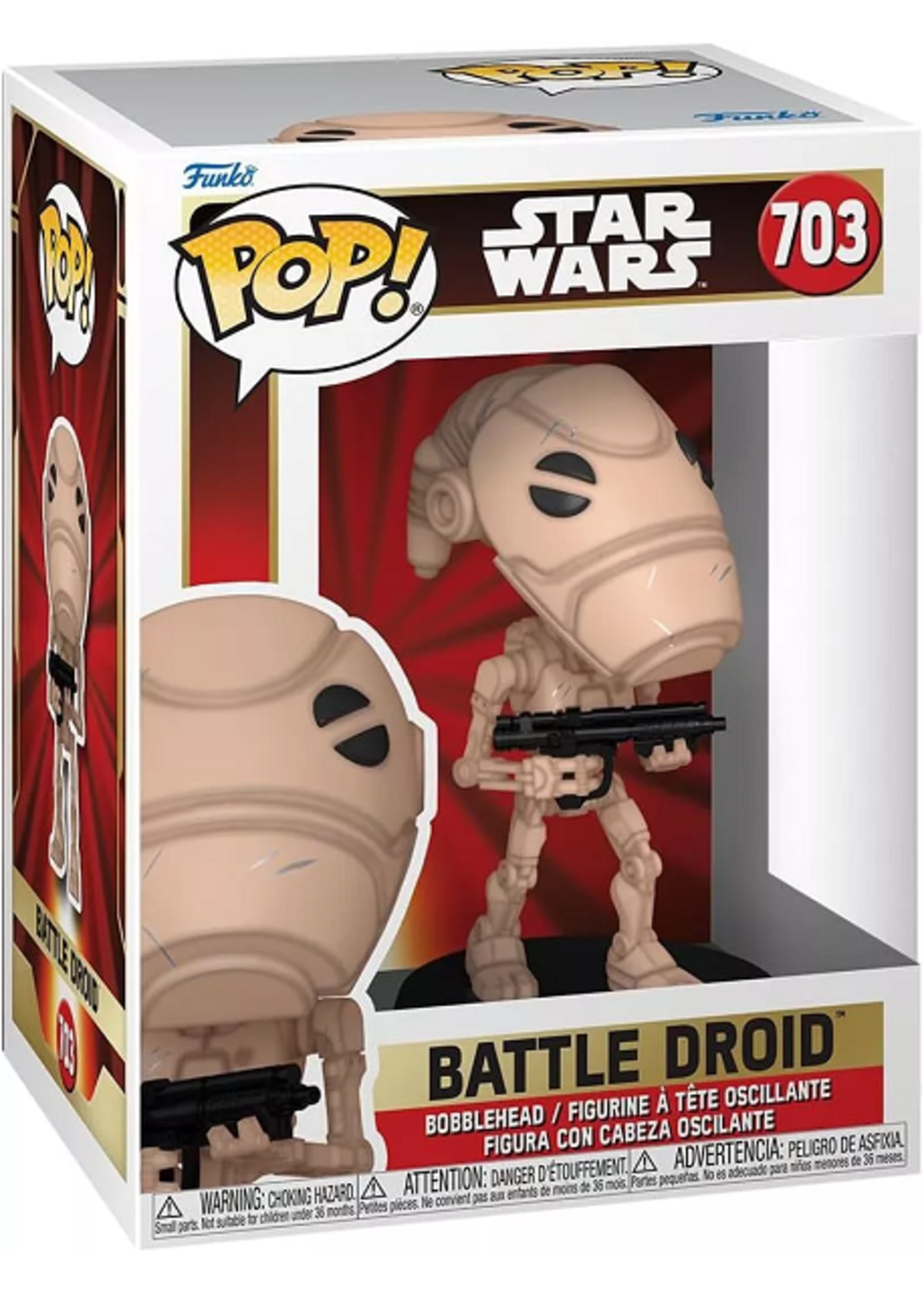 Funko POP POP STAR WARS 703 - BATTLE DROID