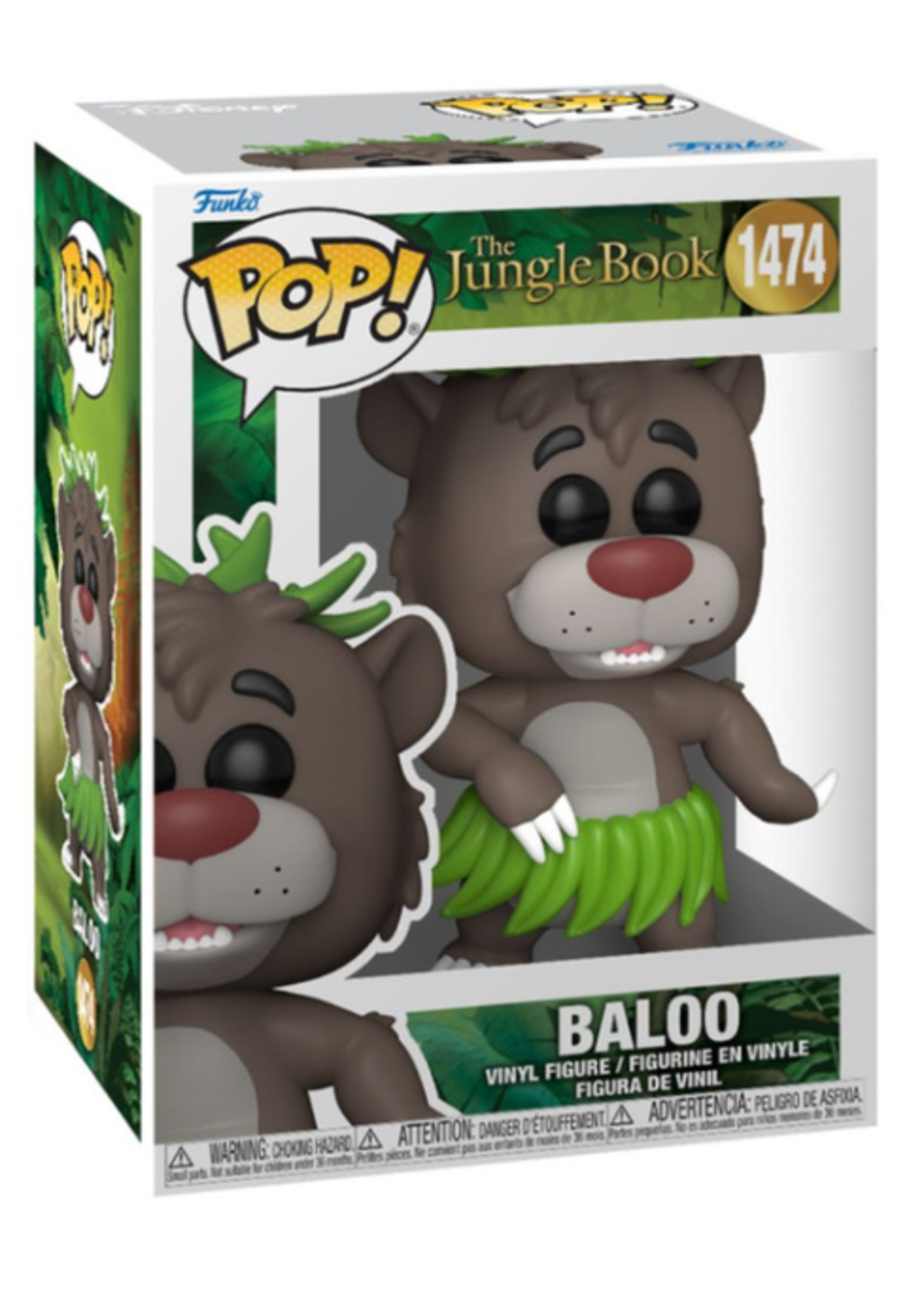 Funko POP POP JUNGLE BOOK  1474 - BALOO