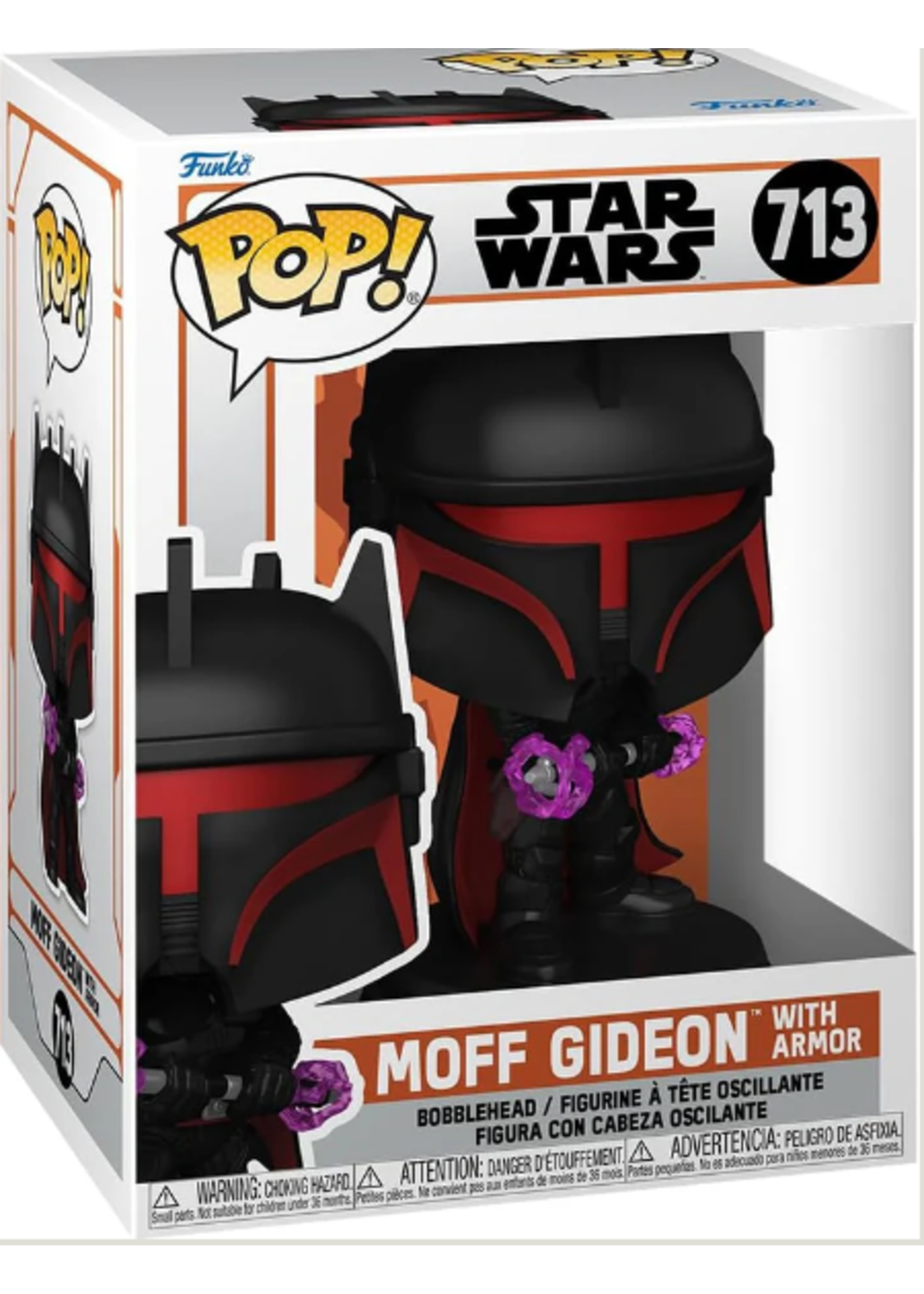 Funko POP POP MANDOLORIAN 713 - MOFF GIDEON W/ ARMOR