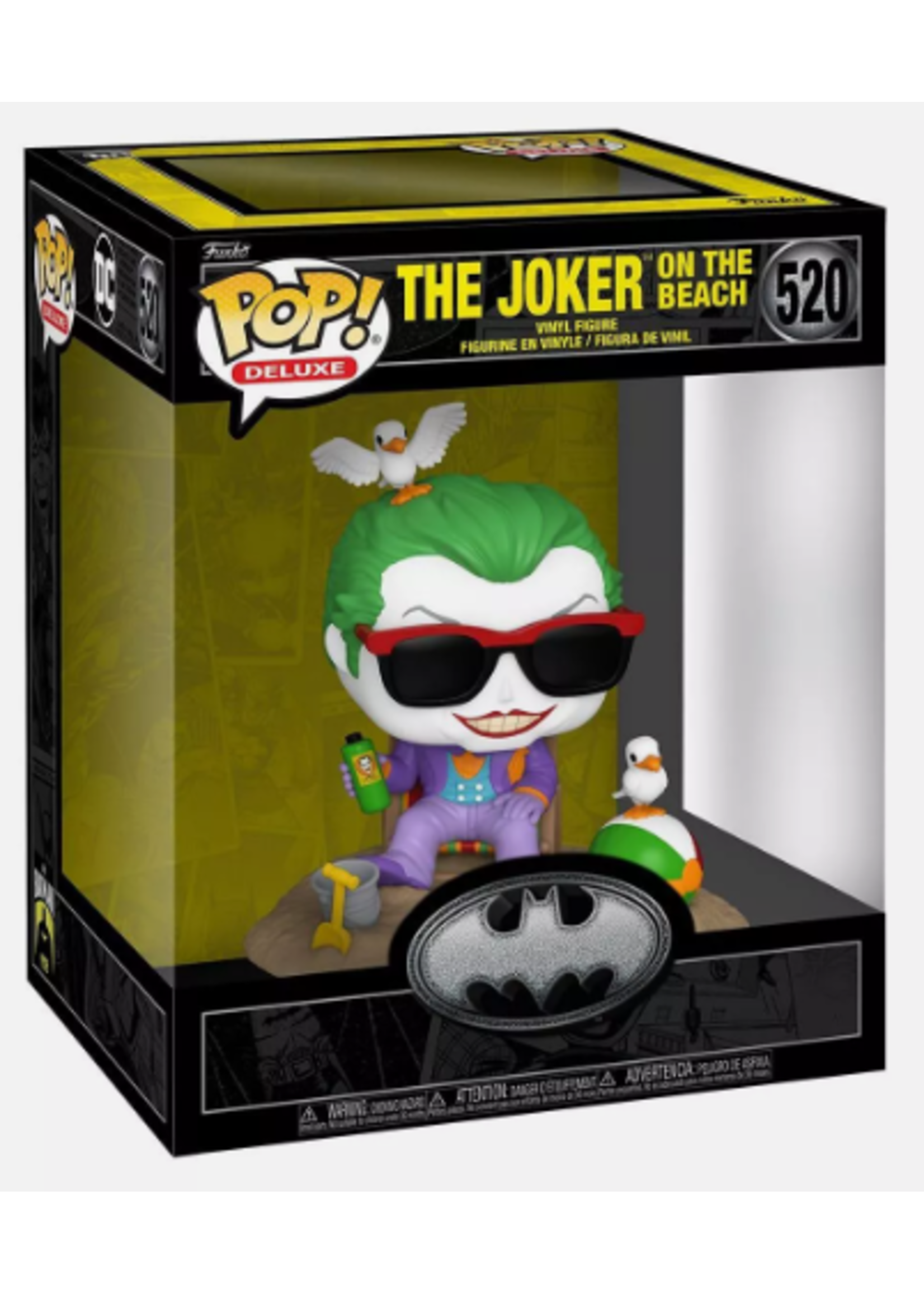 Funko POP POP DELUXE 6" DC BATMAN THE JOKER  (BEACH)
