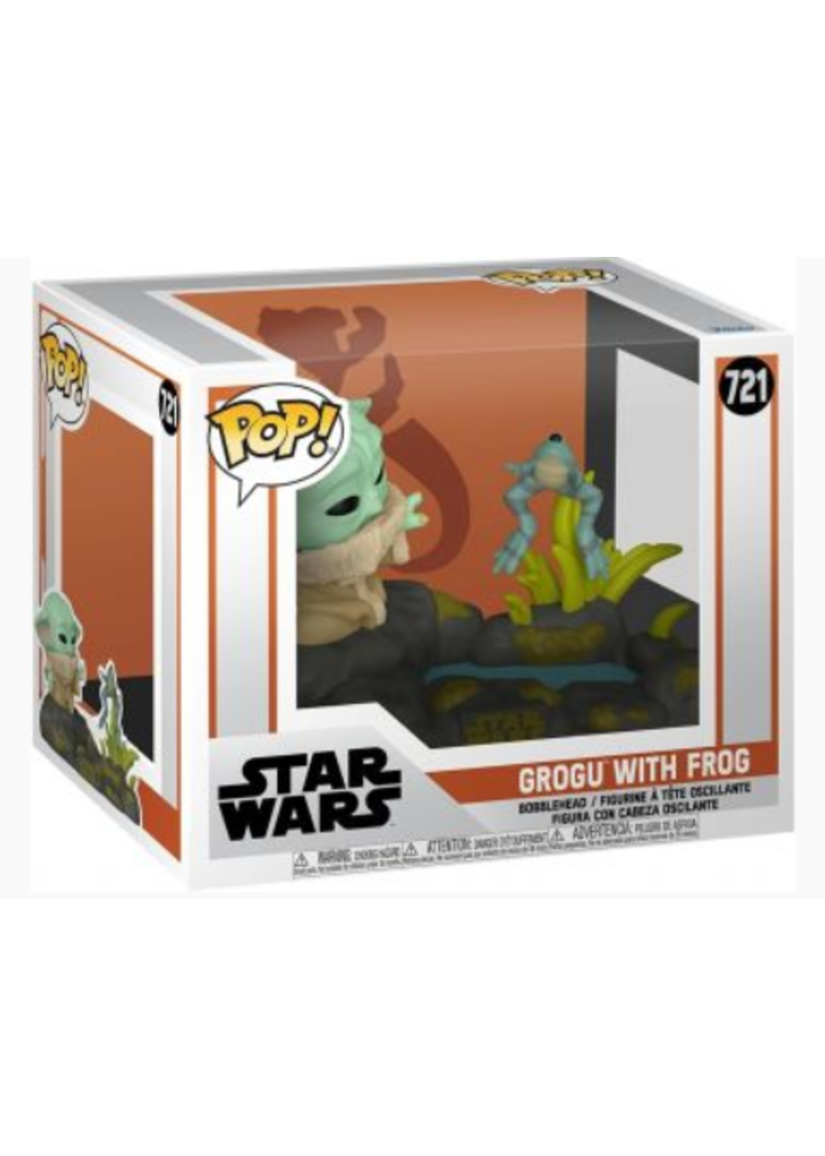 Funko POP POP DELUXE MANDOLORIAN 721 - DIN GROGU W/ FROG
