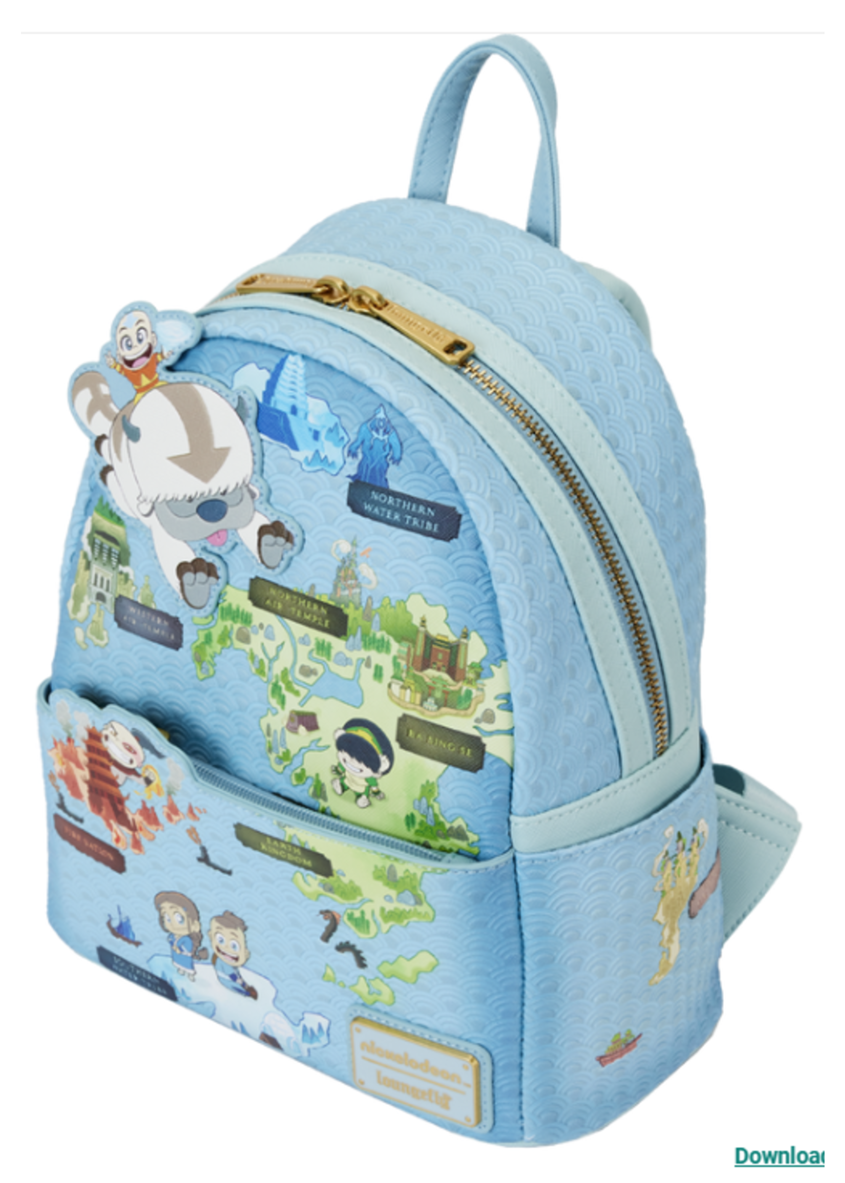 Loungefly LOUNGEFLY AVATAR LAST AIRBENDER MAP BACKPACK