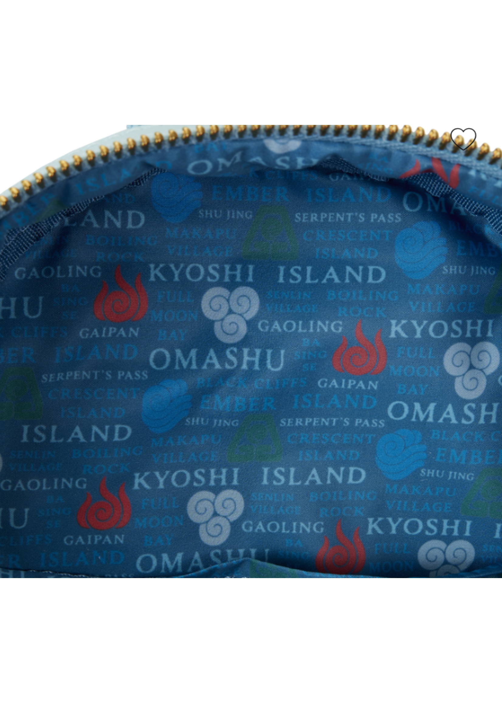 Loungefly LOUNGEFLY AVATAR LAST AIRBENDER MAP BACKPACK
