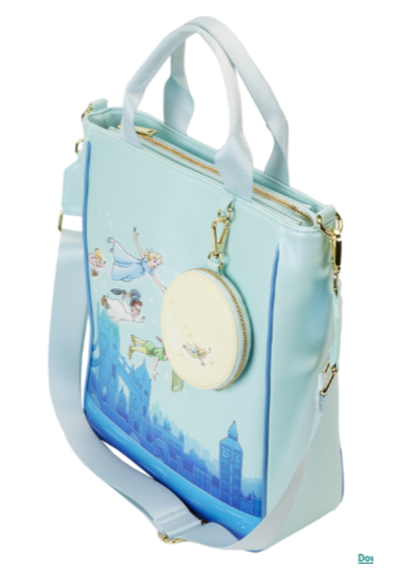 Loungefly LOUNGEFLY DISNEY PETER PAN YOU CAN FLY TOTE BAG