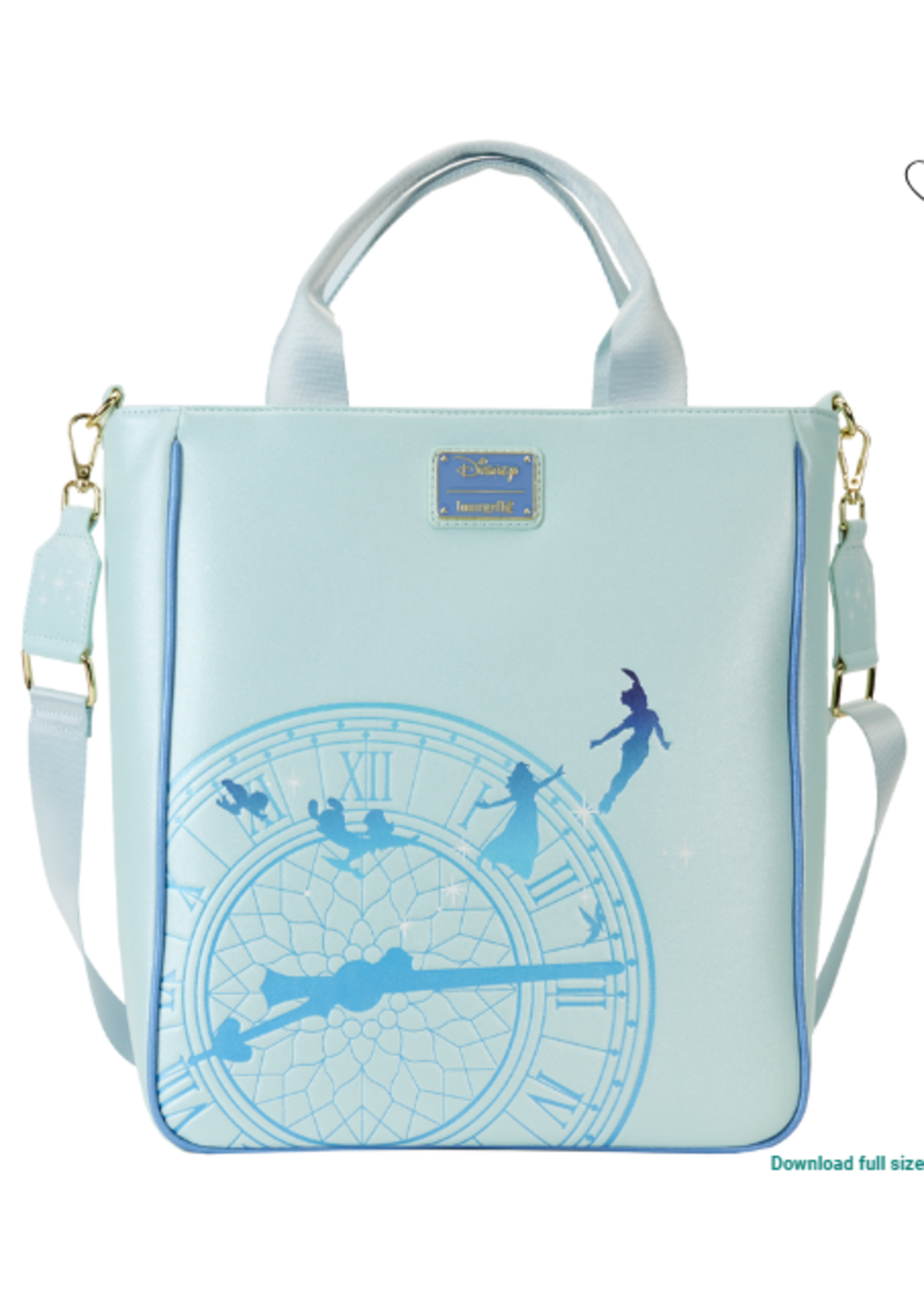 Loungefly LOUNGEFLY DISNEY PETER PAN YOU CAN FLY TOTE BAG