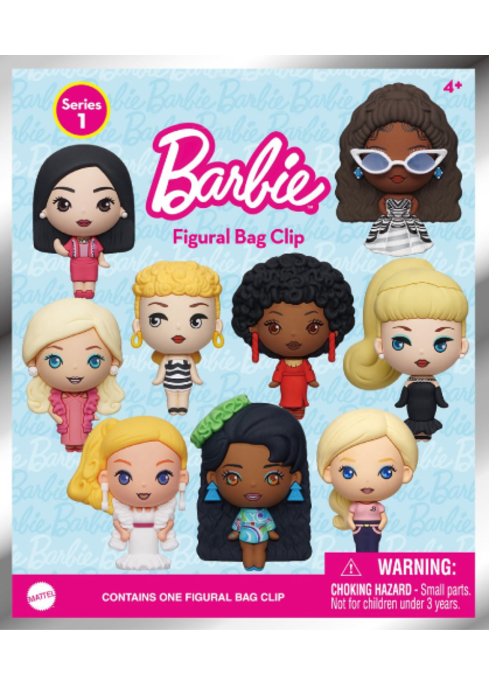 3D FOAM BAG CLIP BARBIE SERIES 1