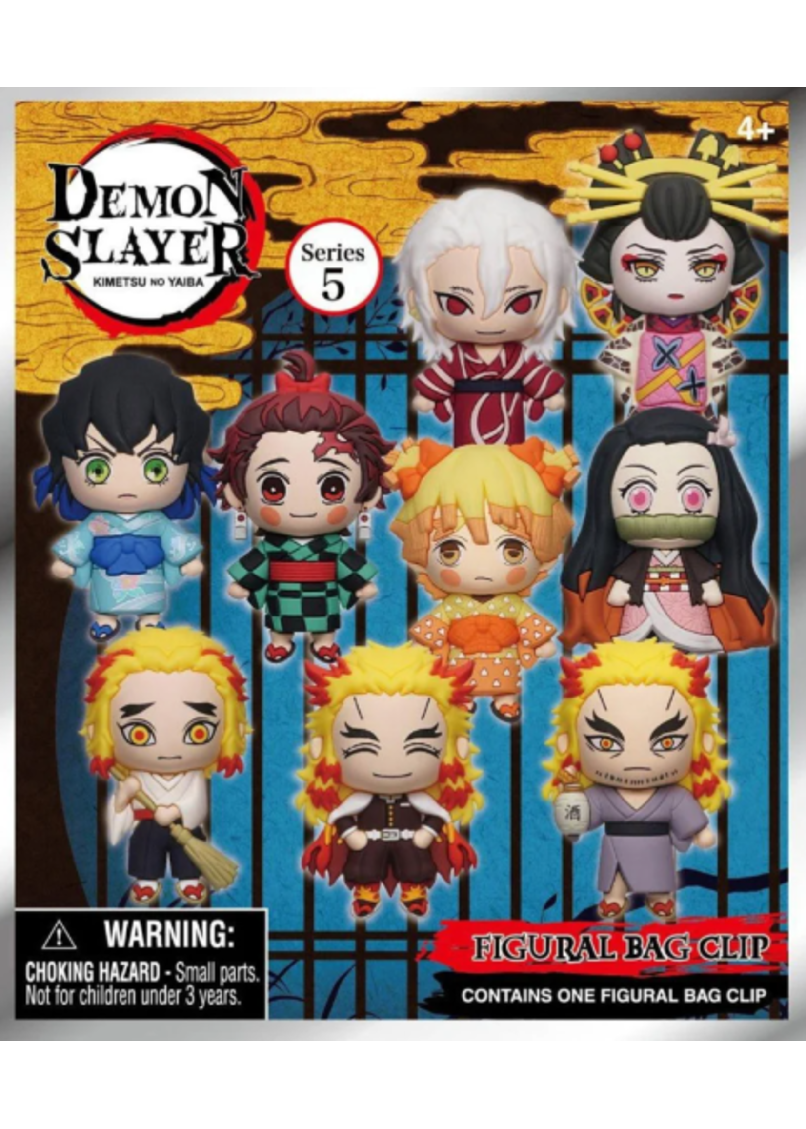 3D FOAM BAG CLIP DEMON SLAYER SERIES 5