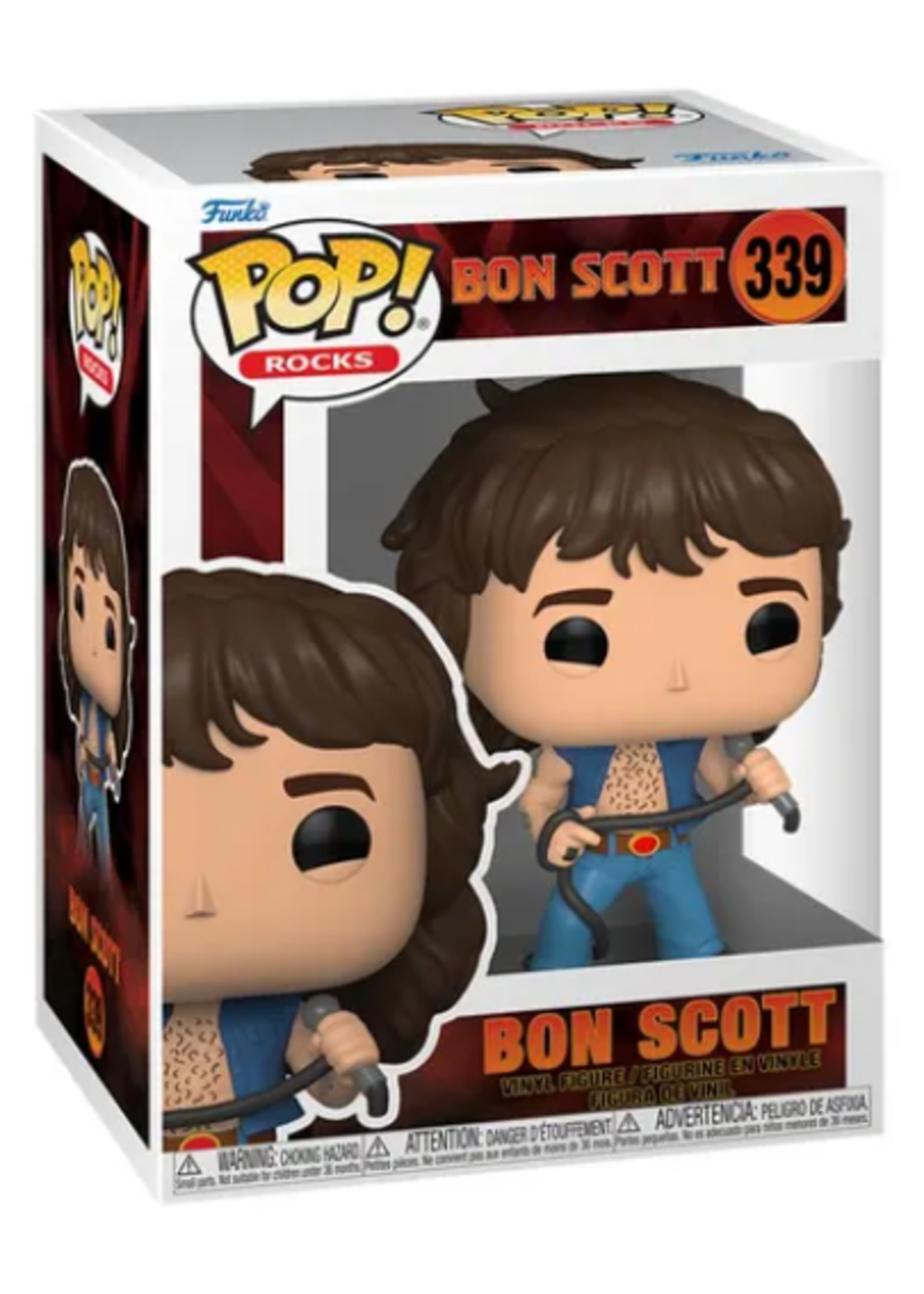 Funko POP POP BON SCOTT 339 - BON SCOTT