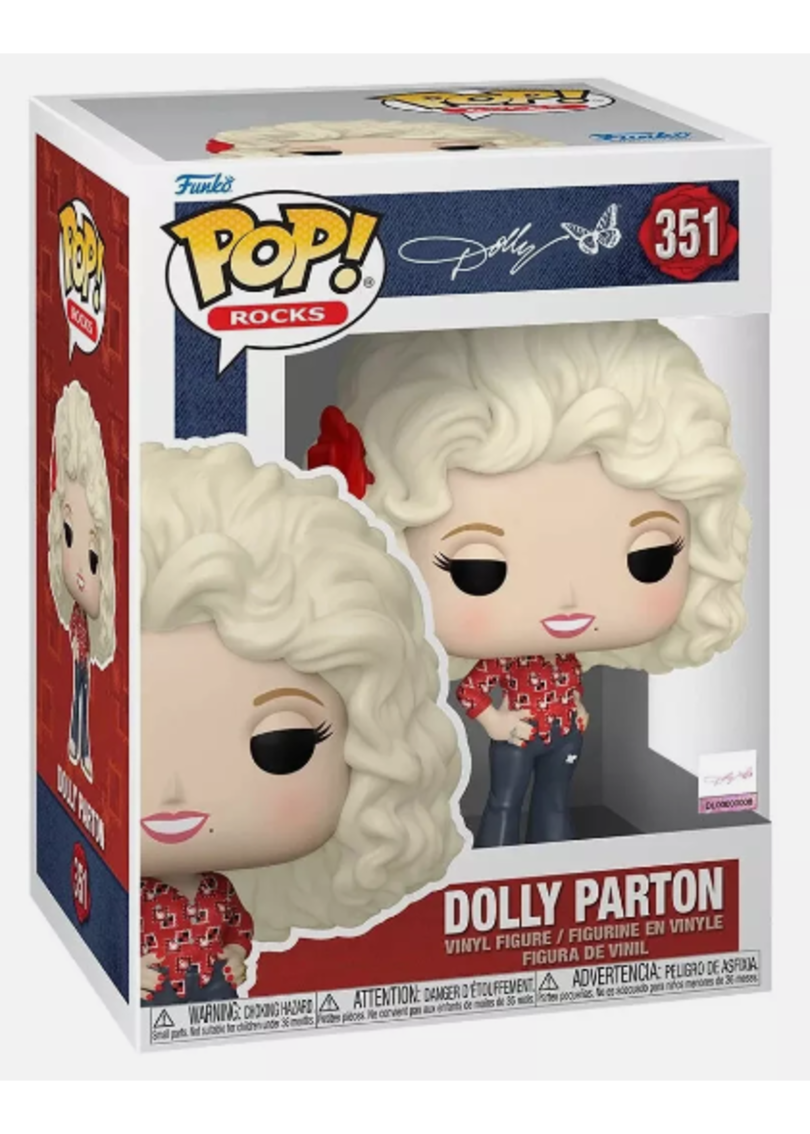 Funko POP POP DOLLY 351 - DOLLY PARTON