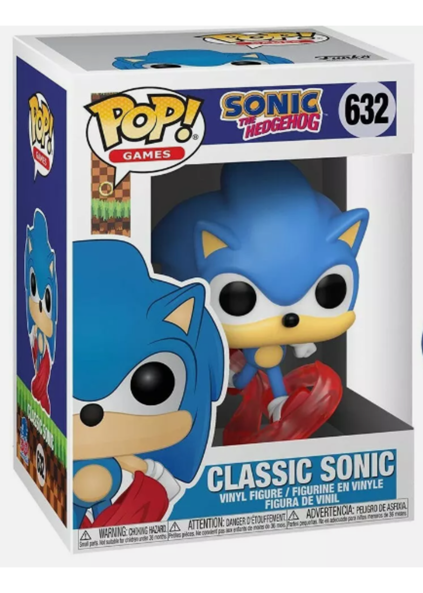 Funko POP POP SONIC THE HEDGEHOG 632 - CLASSIC SONIC