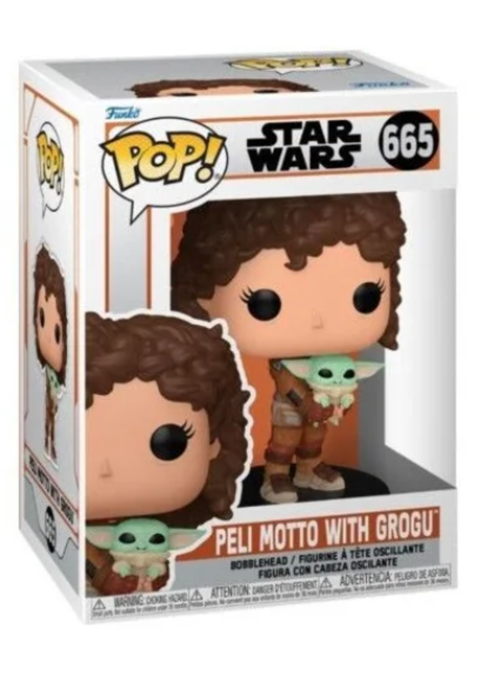 Funko POP POP STAR WARS 665 - PELI MOTTO WITH GROGU