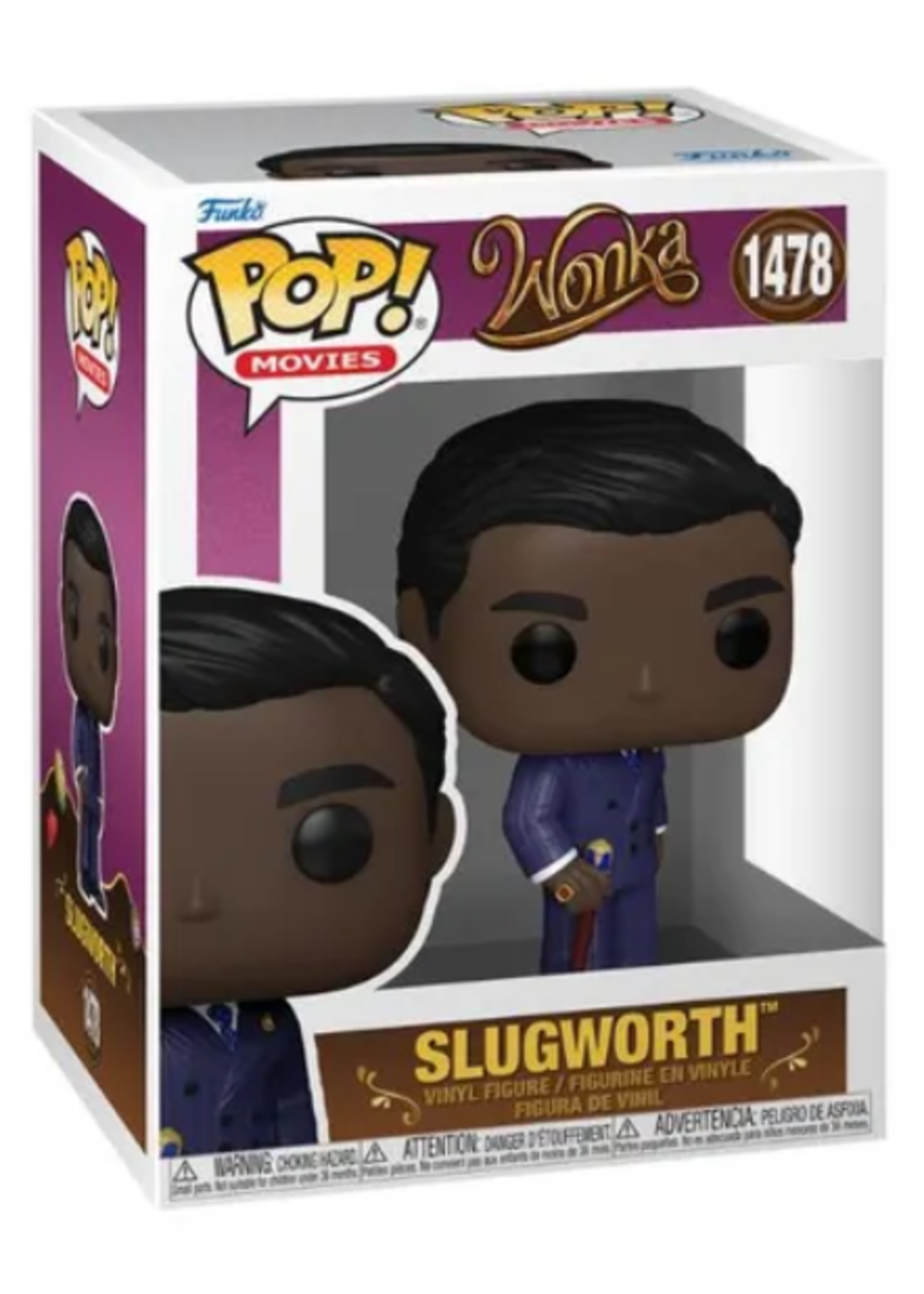 Funko POP POP WONKA 1478 - SLUGWORTH