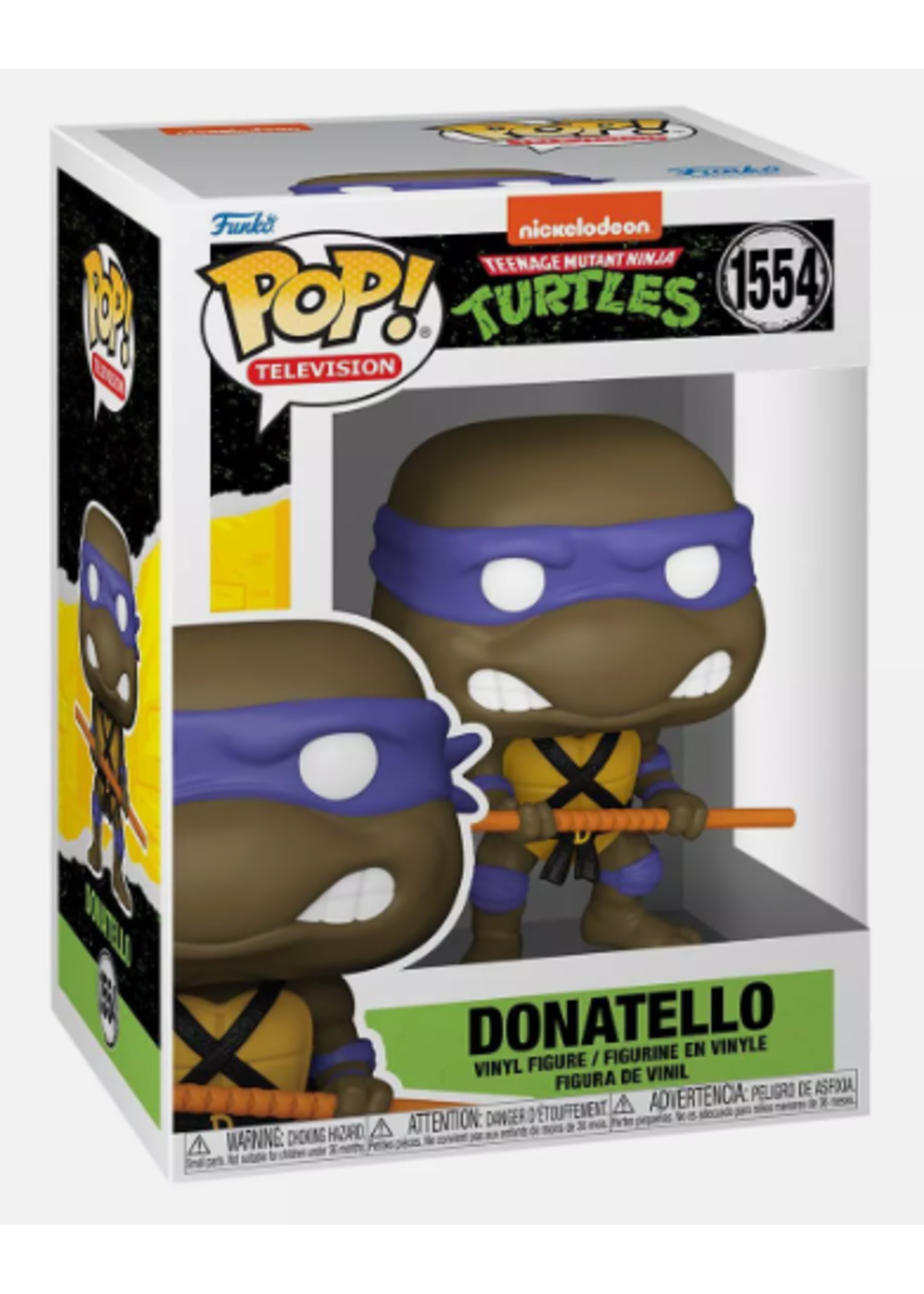 Funko POP POP TEENAGE MUTANT NINJA TURTLES 1554 - DONATELLO