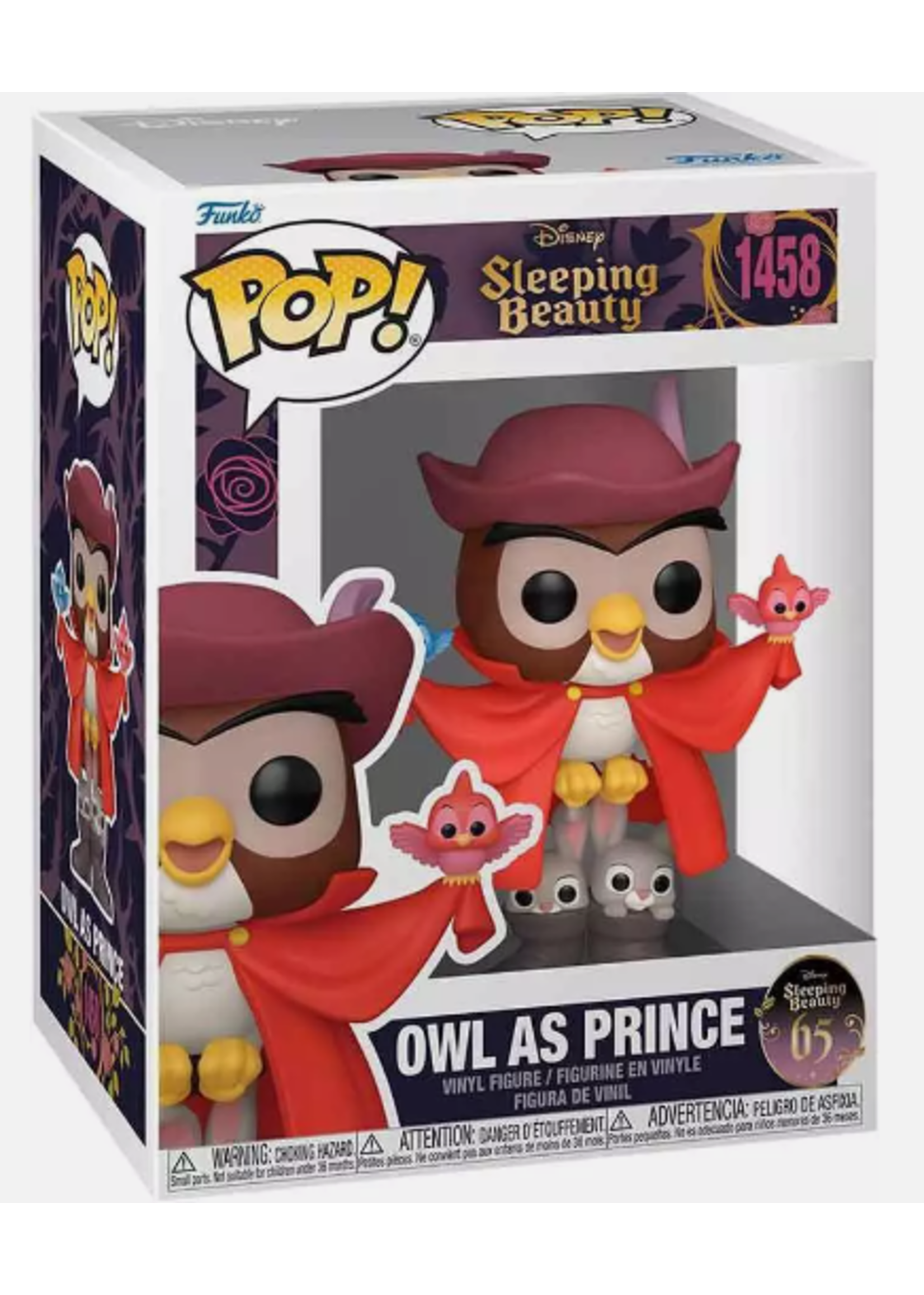Funko POP POP SLEEPING BEAUTY 1458 - OWL AS PRINCE