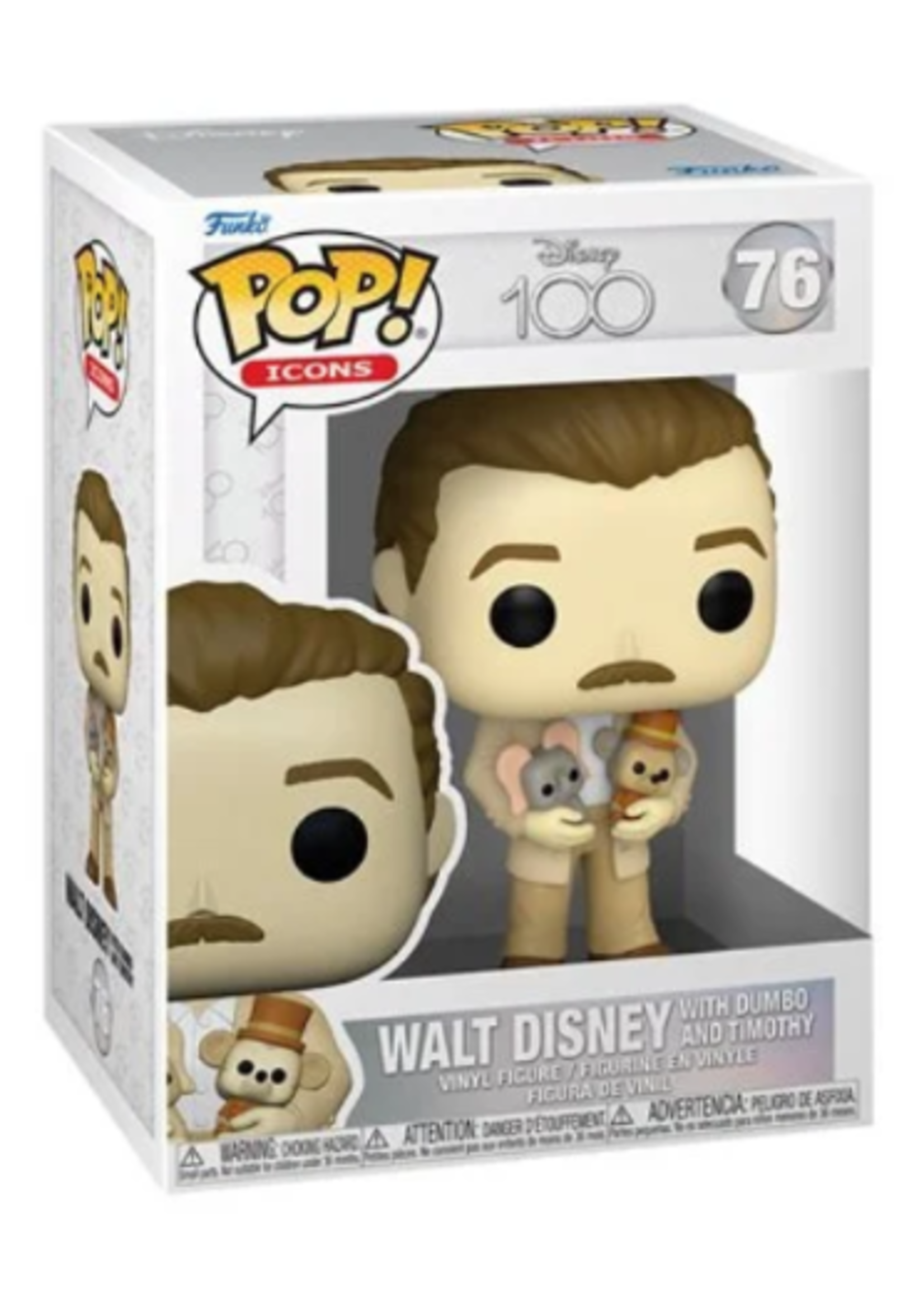 Funko POP POP DISNEY 100TH ANN 76 - WALT DISNEY