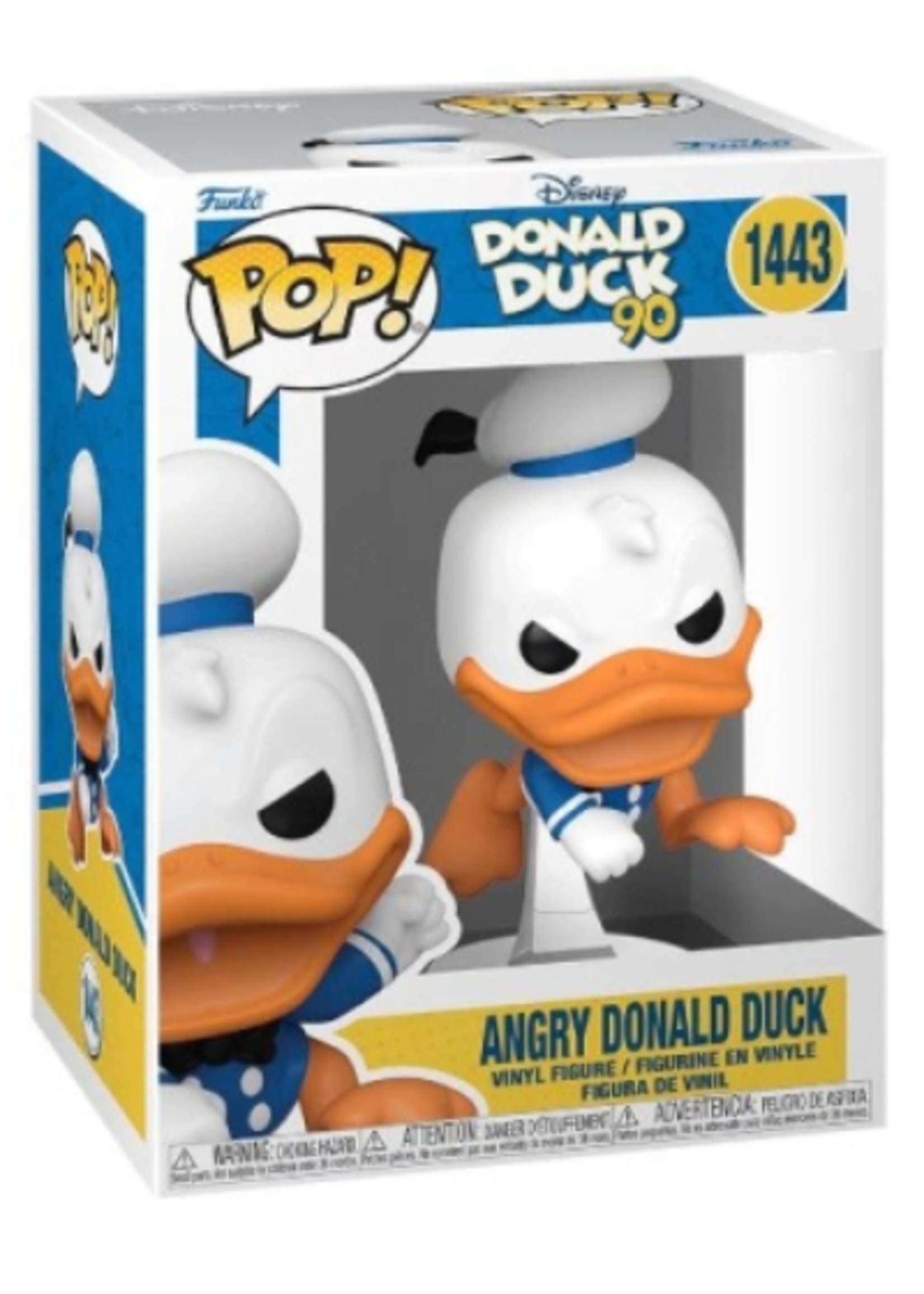 Funko POP POP DONALD DUCK 90 1443 - ANGRY DONALD DUCK