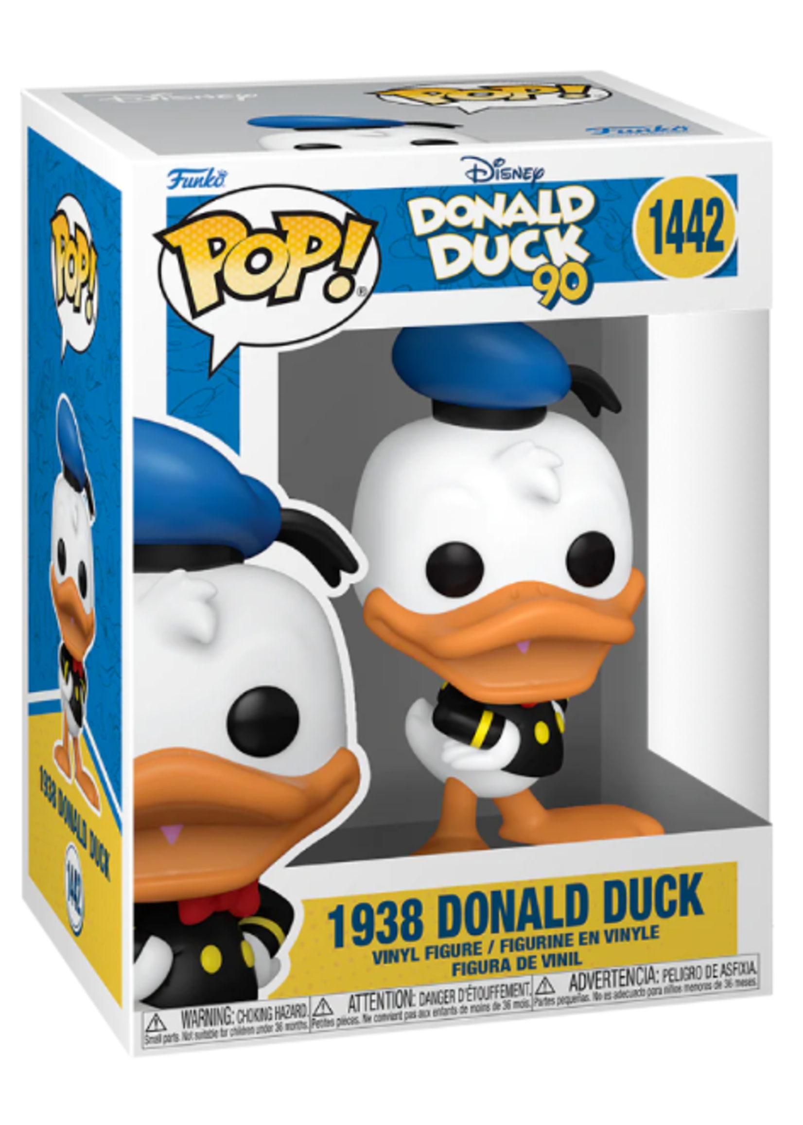 Funko POP POP DONALD DUCK 90 1442 - 1938 DONALD DUCK